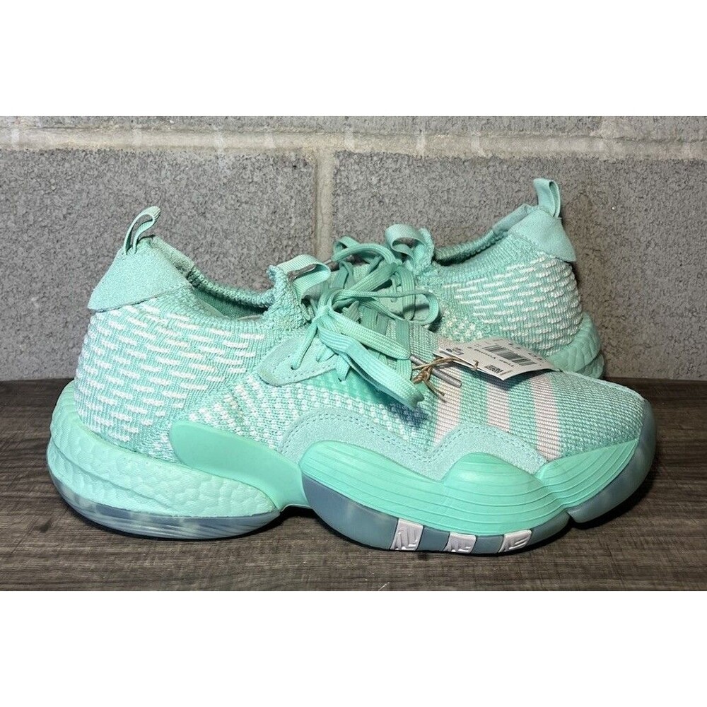 Adidas Trae Young 2 Basketball Shoes IG5333 Mint Green Size 10 Shoes Brand New